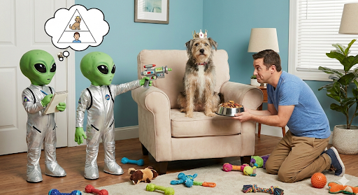 Warum Aliens denken, dass Hunde die Erde regieren könnten