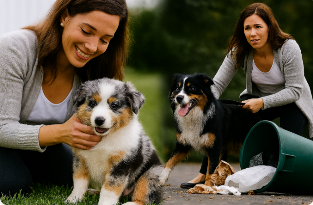 Nach dem Welpenblues kommt die... Pubertät.