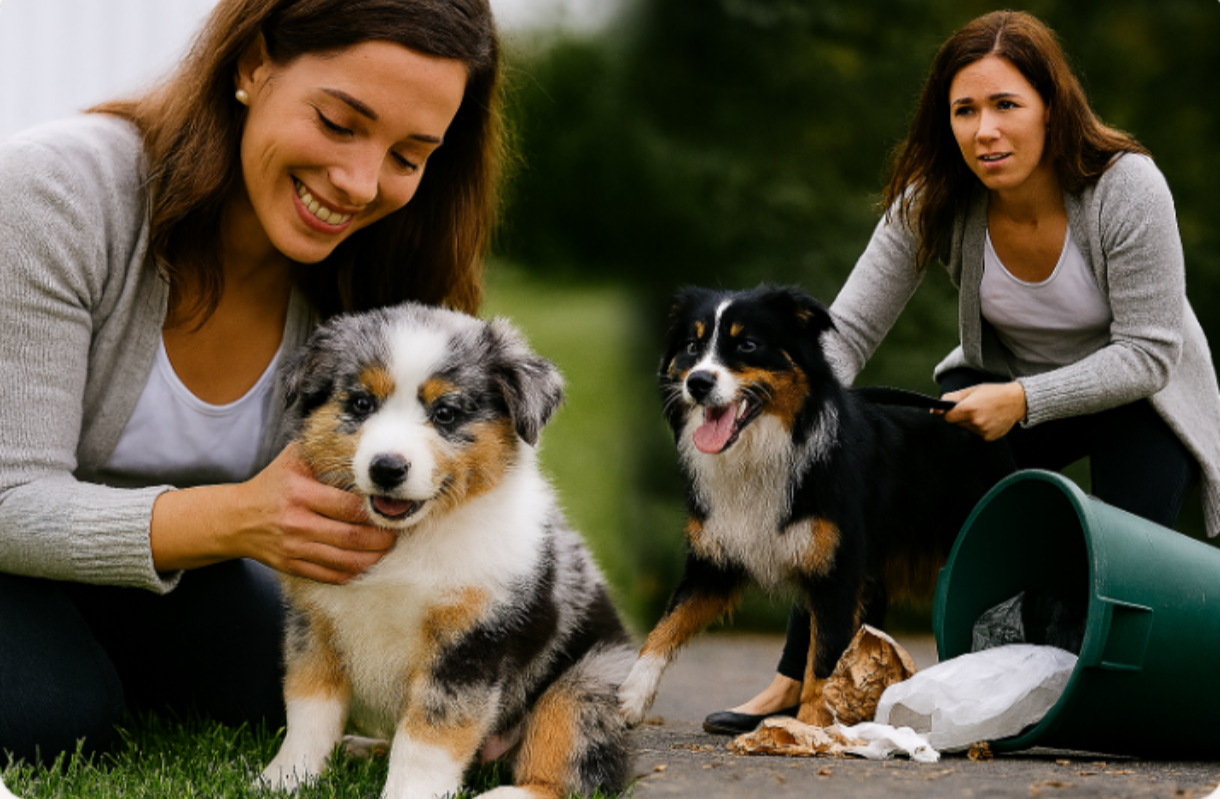 Nach dem Welpenblues kommt die... Pubertät.